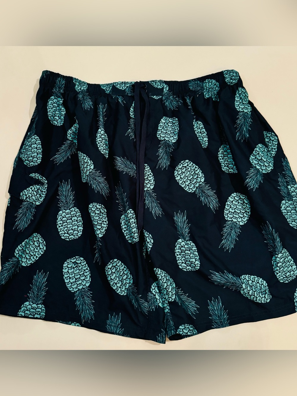 Navy Kanu Surf men’s swim trunks Pineapple Print, 5x